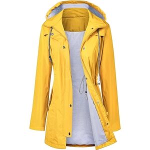 NWT Lomon Lined Raincoat / Windbreaker / Trench